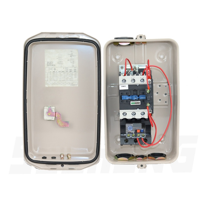 ПМЛ-4210ДМ-УХЛ4,1з,95А, IP54,с кнопкой СТОП+РЕЛЕ, РТЛ-3365-2(80-93А), Пускатель магнитный 