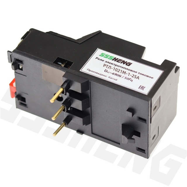 РТЛ-1021M-1-25A-УХЛ4, 13-19A,1з+1р, Реле перегрузки теловые