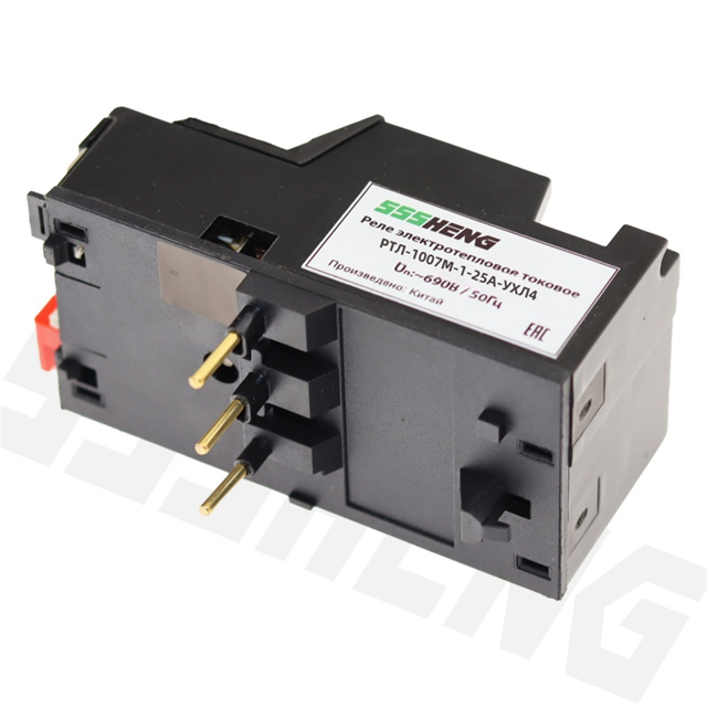 РТЛ-1007M-1-25A-УХЛ4, 1,5-2,6A,1з+1р, Реле перегрузки теловые