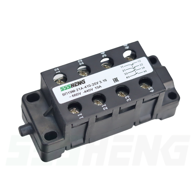 ВП19М-21Б-410-20 У3.16,10А,IP20,2з+2р,толкатель,Выключатель путевой