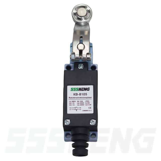 КВ-8105-65 У2,10А,IP65,1з+1р,рычаг с роликом,Выключатель концевой
