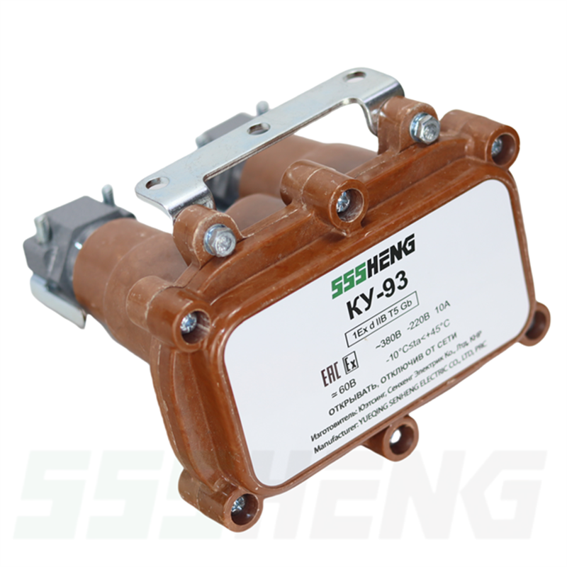 КУ-93 1Ex d IIB T5 Gb,10A,IP54,Гайка из цинкового сплава,Пост кнопочный