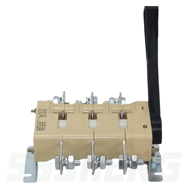 ВР32-35А30220-250А-УХЛ3,IP00,несъёмная боковая рукоятка,Выключатель-разъединитель
