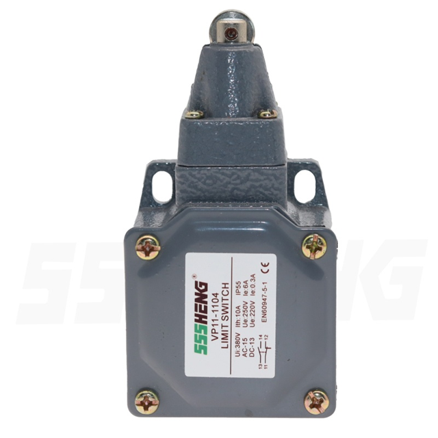 ВП11-1104 У2,10А,IP55,1з+1р,прямое движение, с роликовыми колесами,Бyфeр, выключатель путевой