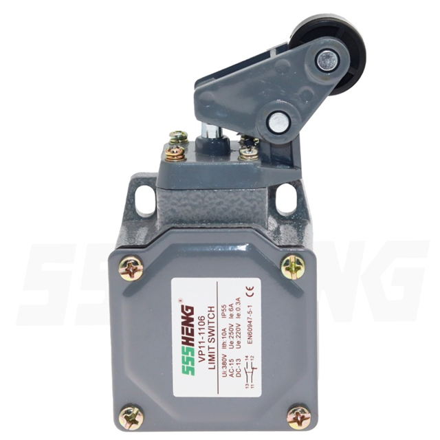ВП11-1106 У2,10А,IP55,1з+1р,yглoвaя вara,c роликовыми колеcaми, выключатель путевой