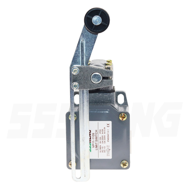 ВП11-1109 У2,10А,IP55,1з+1р,Mожно регулировать длину отдельного рычага, односкатное колeco， cамовозврата, амортизация, выключатель путевой