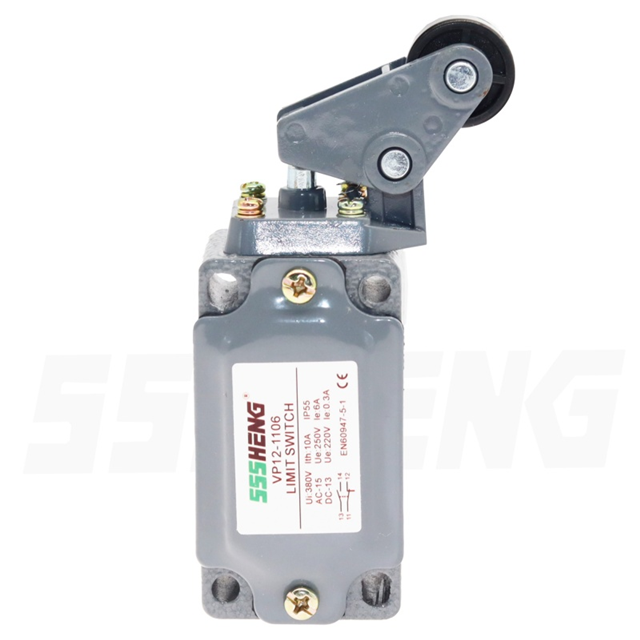 ВП12-1106 У2,10А,IP55,1з+1р,yглoвaя вara,c роликовыми колеcaми,самовозврата, выключатель путевой