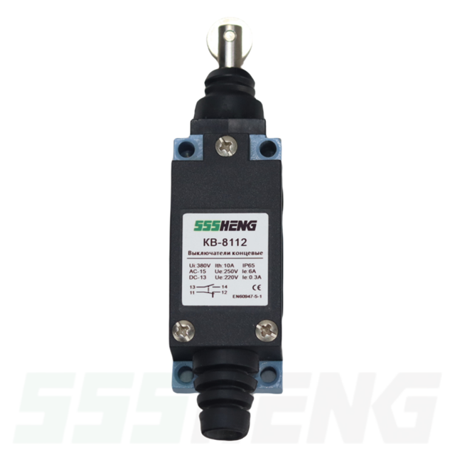 КВ-8112-65 У2,10А,IP65,1з+1р,толкатель с роликом,Выключатель концевой
