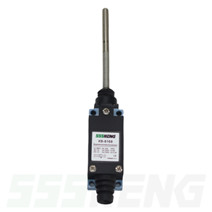 КВ-8168-65 У2,10А,IP65,1з+1р,двойной пружинный стержень,Выключатель концевой