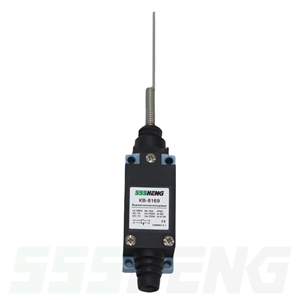 КВ-8169-65 У2,10А,IP65,1з+1р,шток пружинный с утоньшением на отклонение,Выключатель концевой