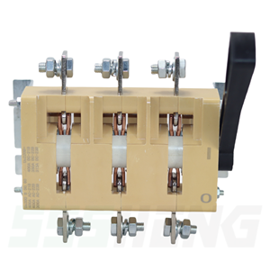 ВР32-37А30220-400А-УХЛ3,IP00,несъёмная боковая рукоятка,Выключатель-разъединитель