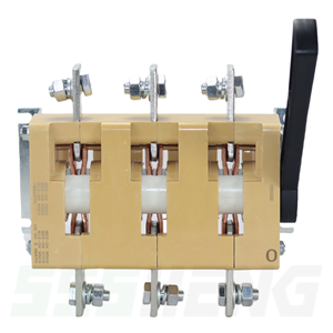 ВР32-39А30220-630А-УХЛ3,IP00,несъёмная боковая рукоятка,Выключатель-разъединитель