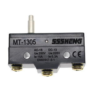 ТМ-1305-00-УХЛЗ,15A,IP00, 1з+1р, кнопочный толкатель, Микровыключатели